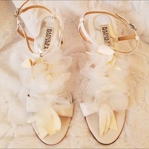 Badgley Mischka Dreamy shoes White Leather